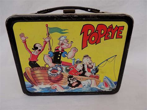 popeye metal lunch box|popeyes marrero menu.